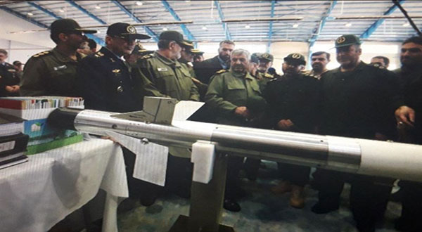 IRGC Unveils New Domestically-Made Anti-Armor Missile IRGC Unveils New Domestically-Made Anti-Armor Missile